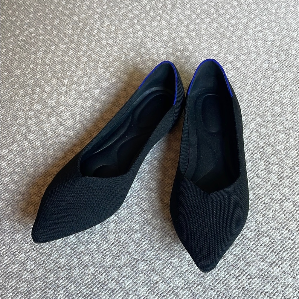 Rothy’s Inspired Black Women's Shoes